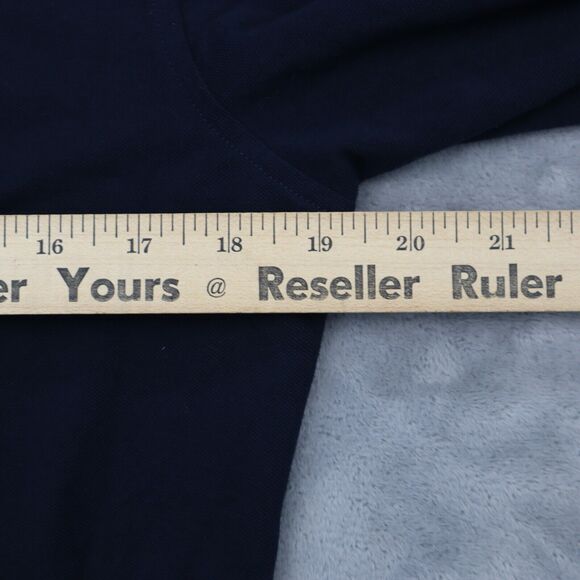 Allen Solly Shirt Mens 39 Blue Ultra Slim Fit Button Up Long Sleeve Collared Top - Picture 7 of 16